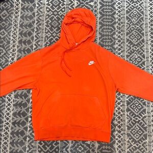Nike Vibrant Orange Pullover Hoodie